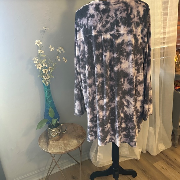 Women's Long Sleeve Westbound Pullover Shirt Top Blouse Size 3X V Neck - Picture 2 of 5